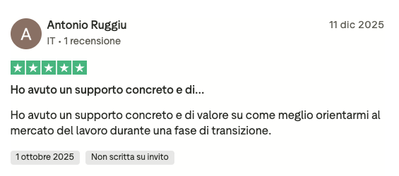 Recensione Trustpilot